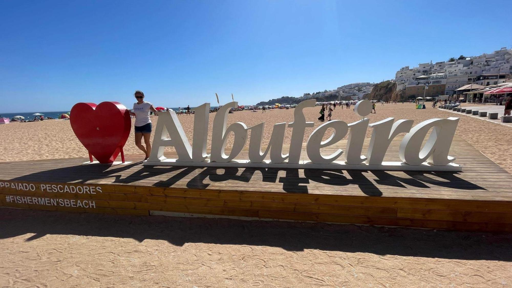 Charmant Appartement A 1Km De La Plage, Avec Piscine A Albufeira Buitenkant foto